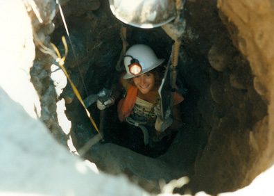 Diane down hole logging a Geotech Boring