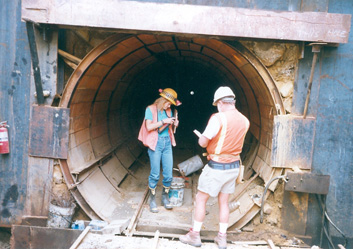 Rose Canyon Tunnel logging